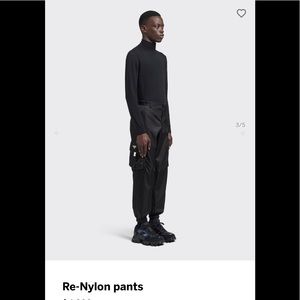 Prada Re-Nylon pants men size 52